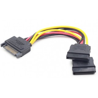 SATA Power Cable X2 - 0.15m